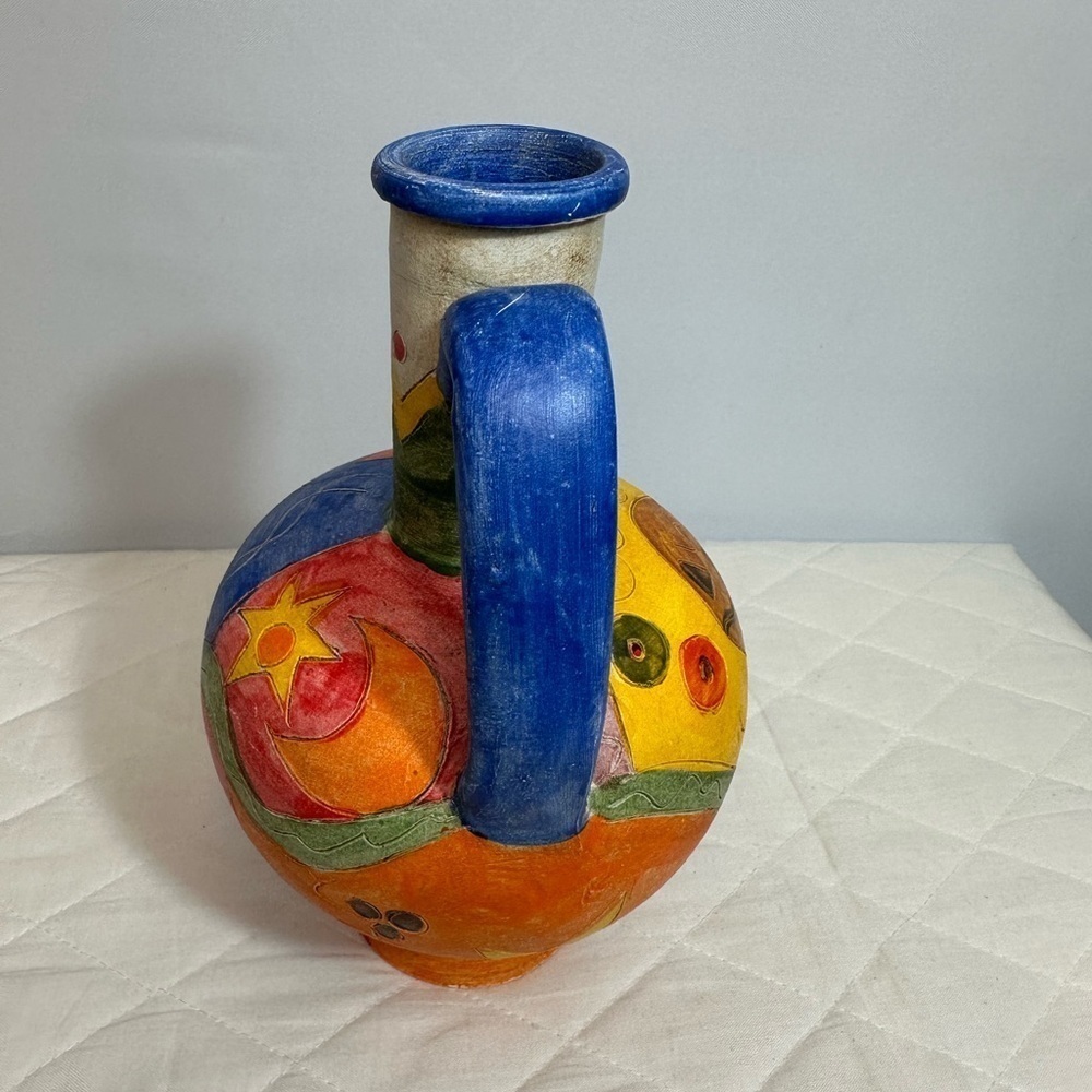 Spanish Jug Vintage Retro Vase Pitcher RARE - Picture 9 of 12